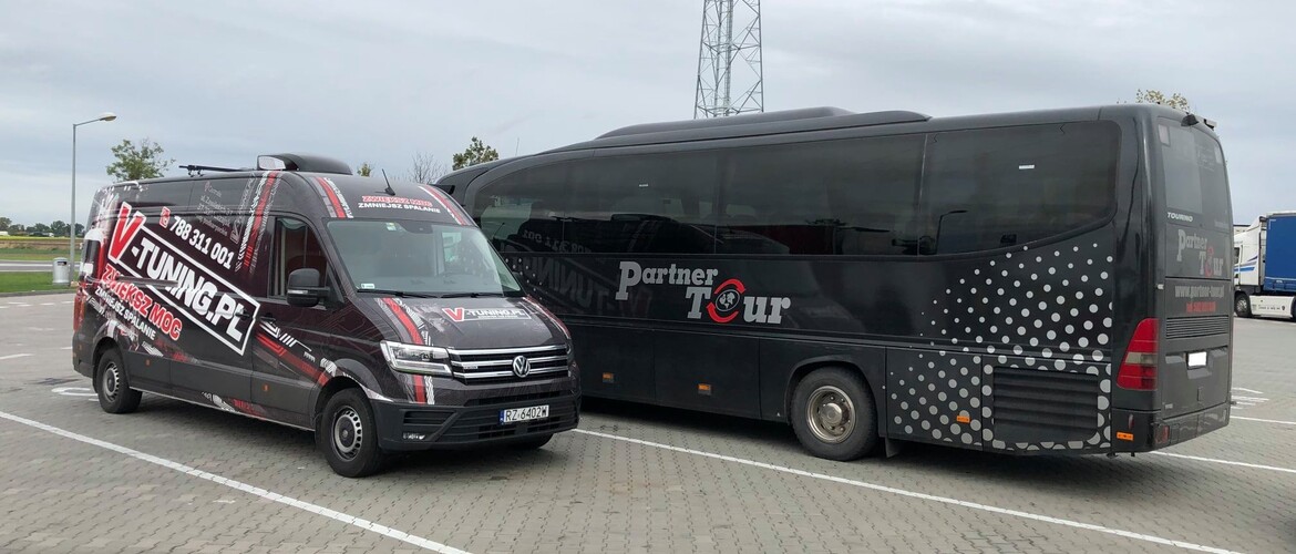 Autobus Mercedes Tourino - podniesienie mocy